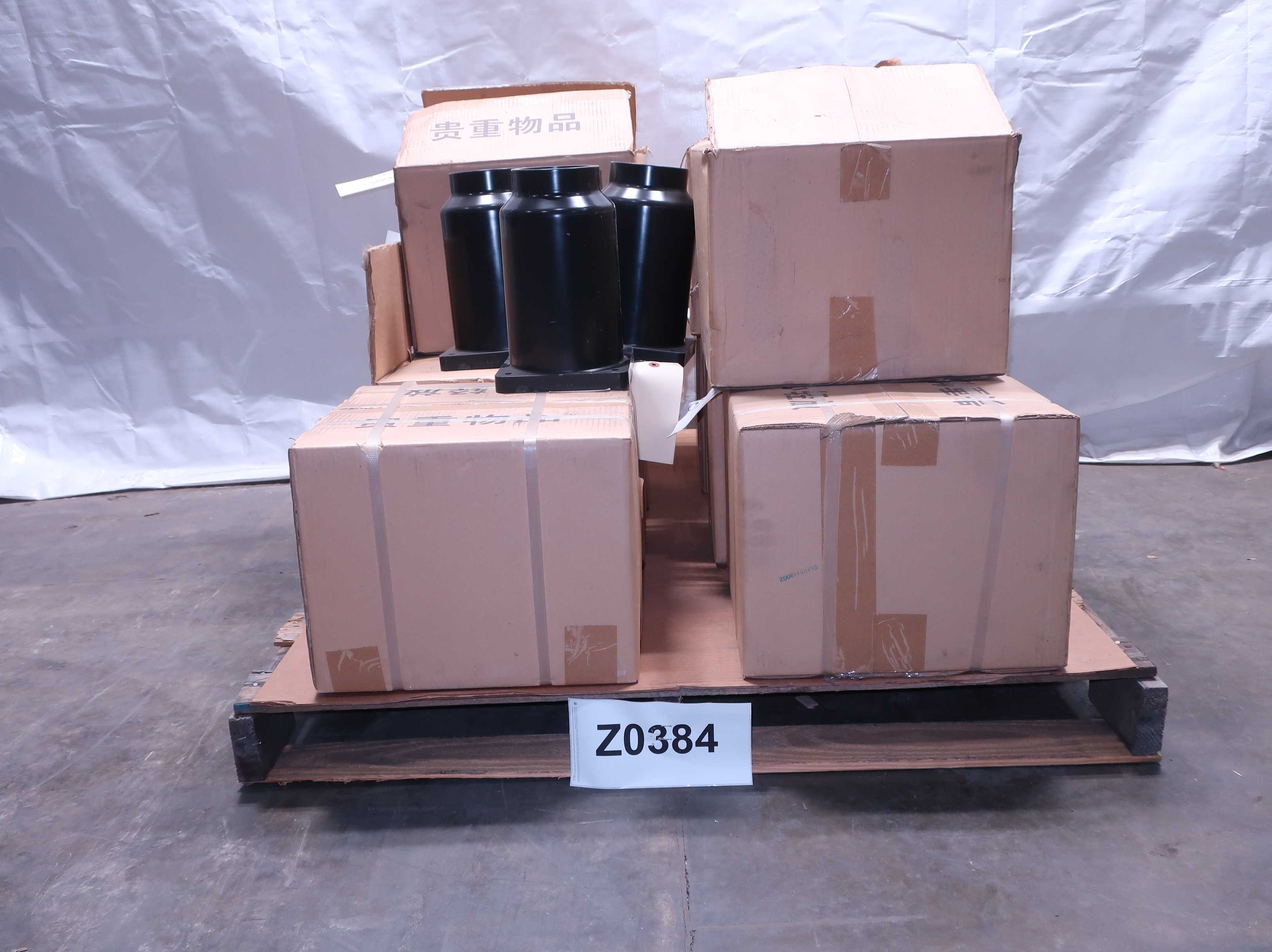 1 PALLET OF ELECTRICAL PEDESTAL - SWITCHGEAR PARTS