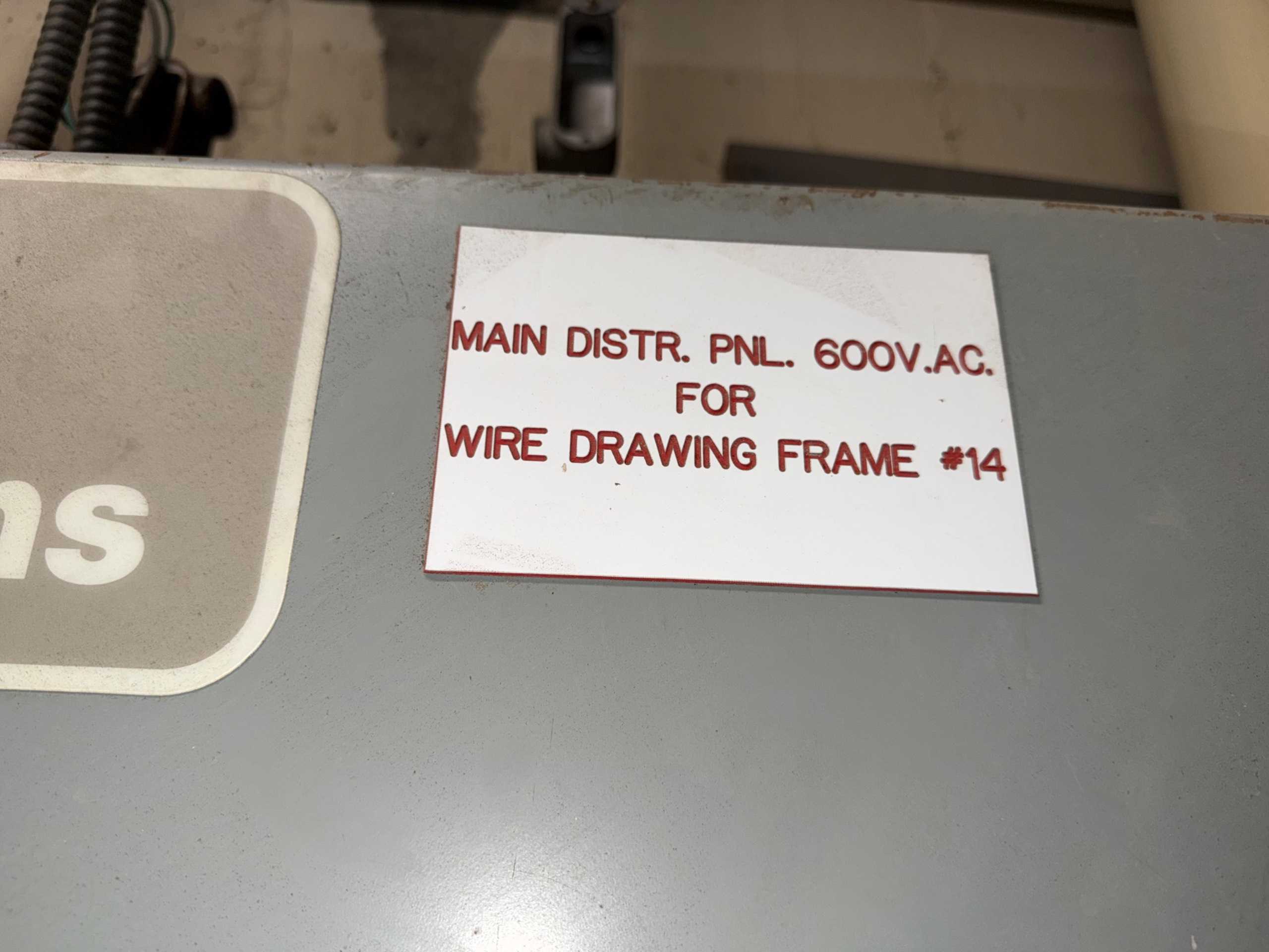 RENCO MULTI-BLOCK WIRE DRAWING MACHINE - WIRE DRAWING MACHINES