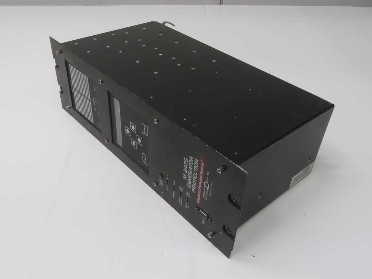 BECKWITH M-3425 POWER RELAYS, GENERATOR PROTECTION, IEEE C37.102, MULTI-FUNCTION ANSI - PROTECTION RELAY