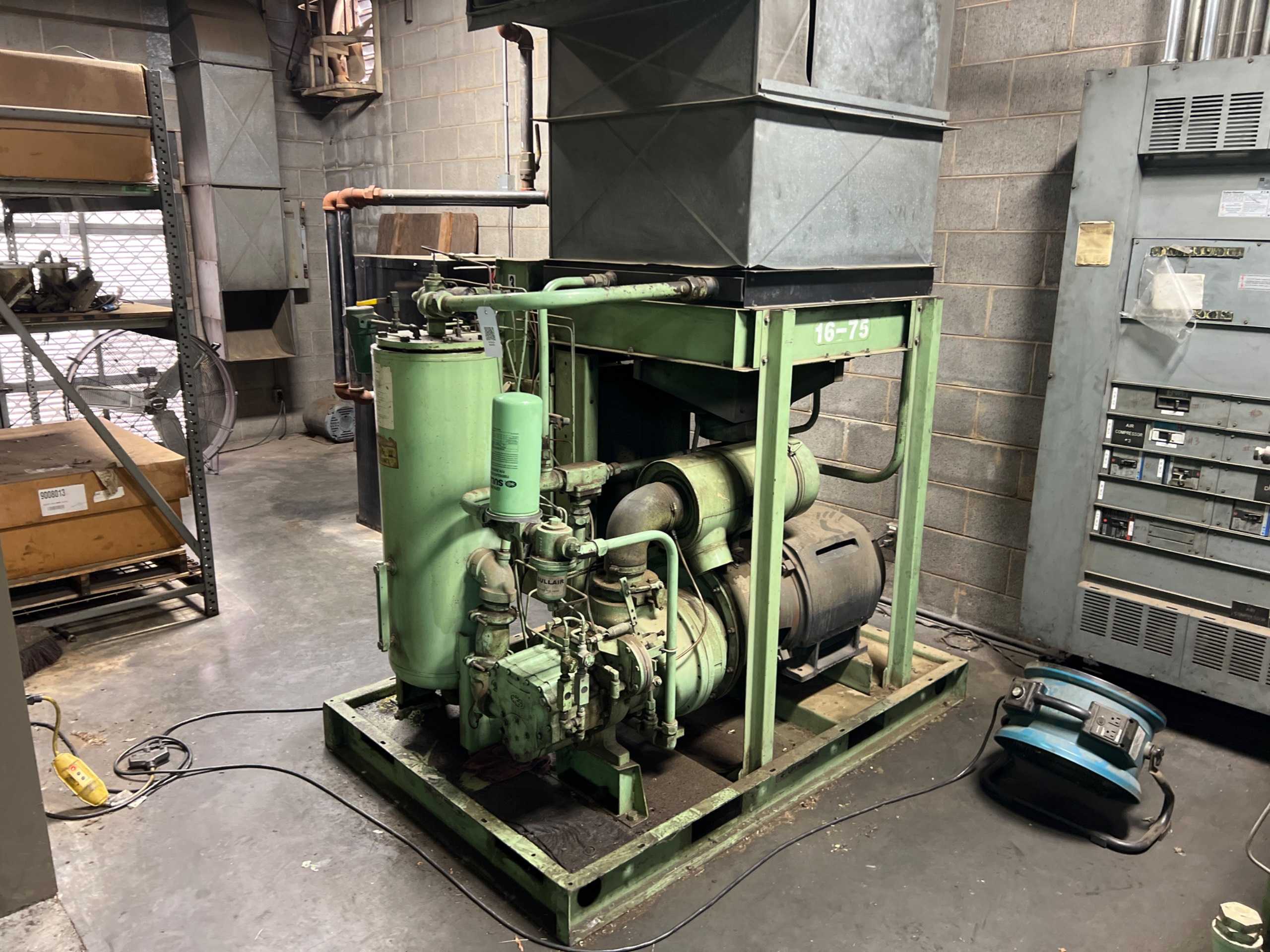 SULLAIR 16BS-75H AC/AC STATIONARY AIR COMPRESSOR - STATIONARY AIR COMPRESSOR