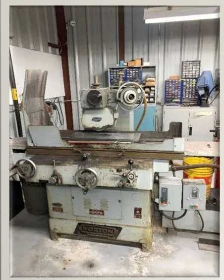 NORTON-ASQUITH HYDRAULIC SURFACE GRINDER, 8X24 IN, HORIZ SPINDLE, 550V 3PH - SURFACE GRINDERS
