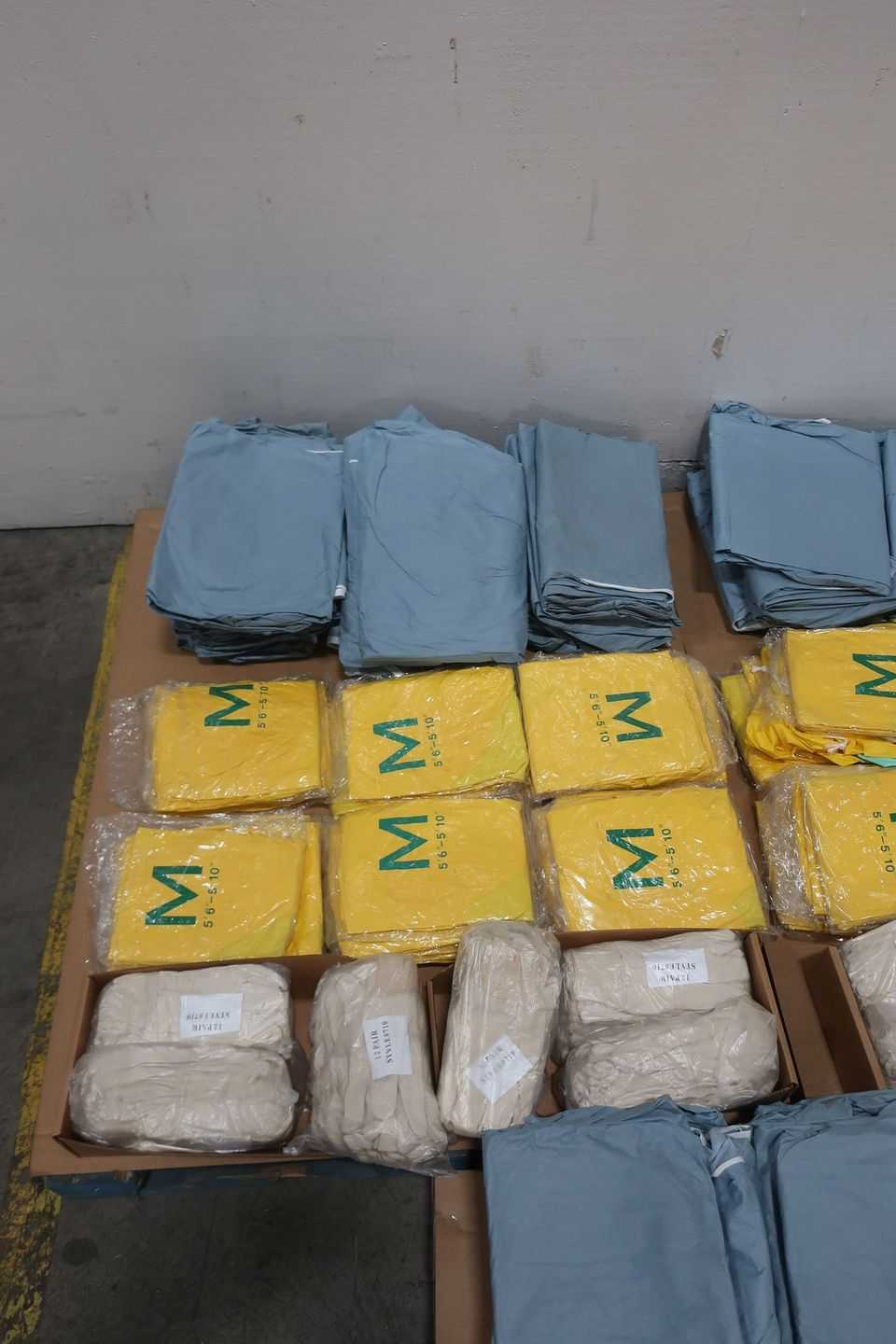 3 PALLETS OF ASSORTED PPE - PPE
