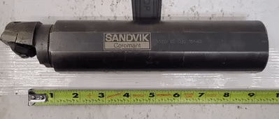 SANDVIK COROMANT A570-2C D32 15-40 BORING BAR & 570-DCLNR-40-12-L ADAPTER - MACHINE TOOLING