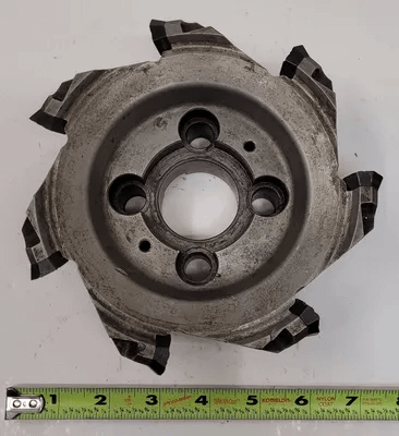 KENNAMETAL KSOM160R07F07 SHELL MILL, 7 FLUTES, 6.5" OVERALL DIAMETER - MACHINE TOOLING