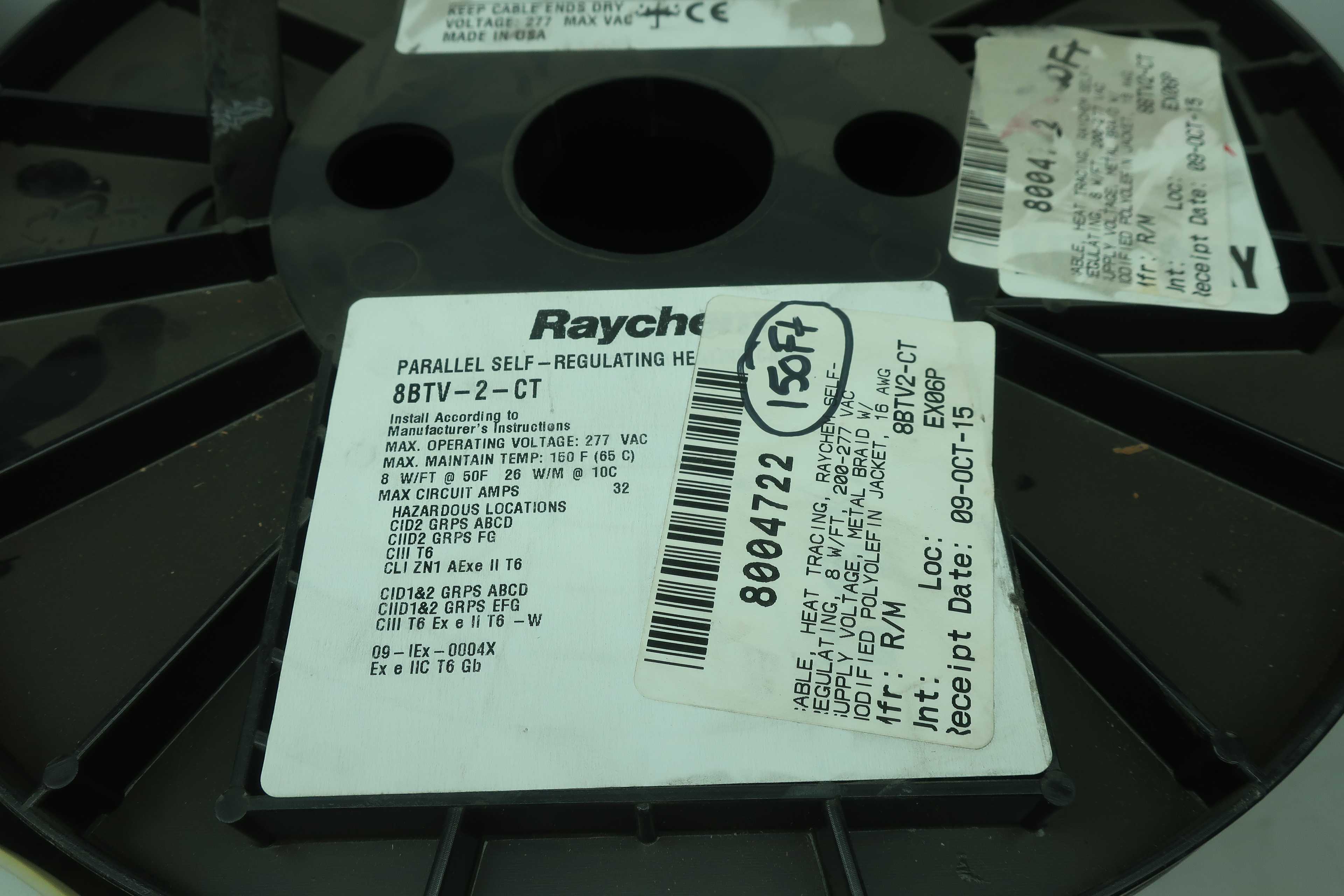 3 SPOOLS OF HEAT TRACE CABLE - WIRE