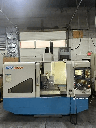 2000 HYUNDAI SPT-V800 VERTICAL MACHINING CENTER, 10000 RPM, 20 ATC, ISO 40 - VERTICAL MACHINING CENTERS