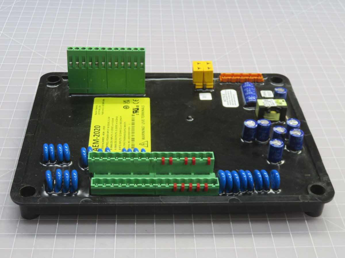 BASLER AEM-2020 E03299015, MACHINE CONTROL, 8-32VDC PWR, 5.1W CONS, 8 AI, 4 AO, 8 RTD - PLC MODULES