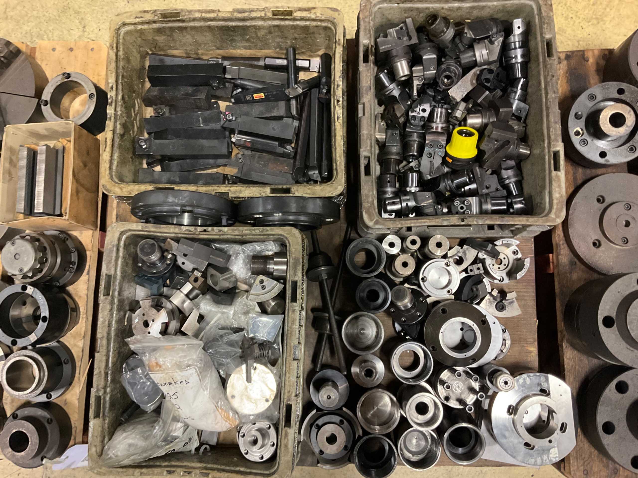 BULK QTY OF PRESS PARTS - PRESS BRAKE TOOLING