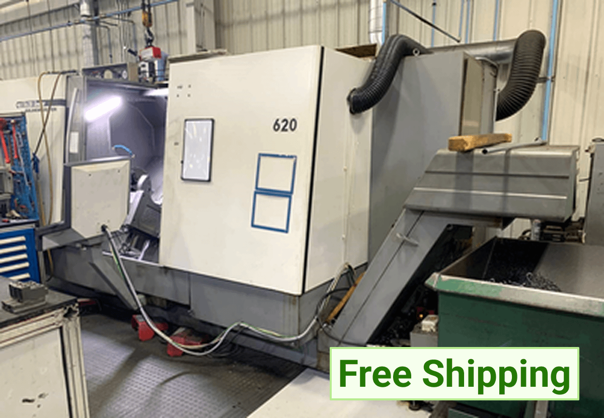 DMG CTX620X1000 CNC TURNING CENTER W/ Y-AXIS, LIVE MILLING, AND 44.2 HP MAIN DRIVE - CNC LATHES