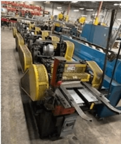 ARTOS 4'' OGEE ROLL FORMER, 165 FPM MAX SPEED, 24 GA MAX THICKNESS - ROLL FORMERS