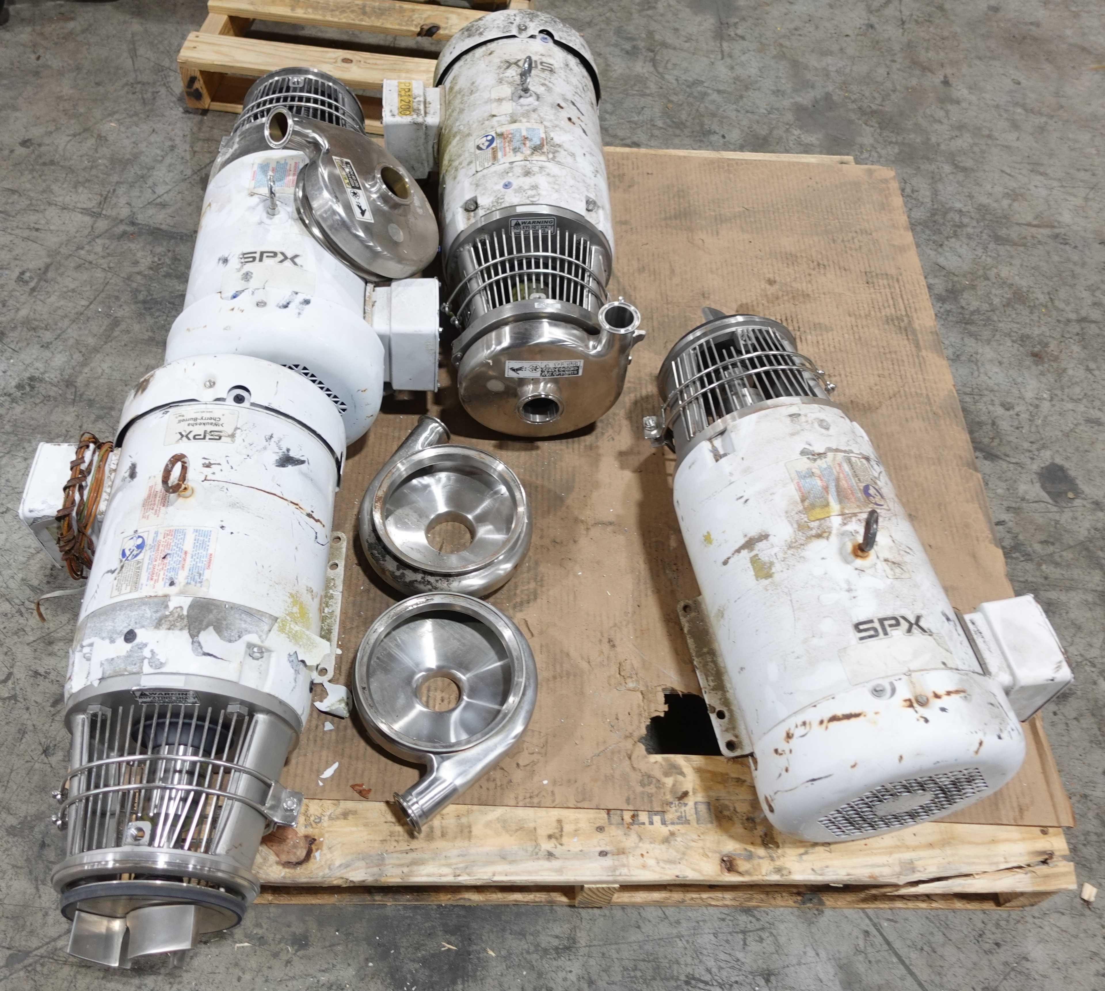 LOT OF 4 WAUKESHA CHERRY-BURRELL C216 CENTRIFUGAL PUMPS, 7.5 HP - CENTRIFUGAL PUMP
