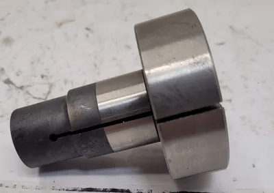 HARDINGE 5DS 2" STEP COLLET - HEAD DIA: 2-3/8" - OVERALL LENGTH: APPROX 3” - MACHINE TOOLING