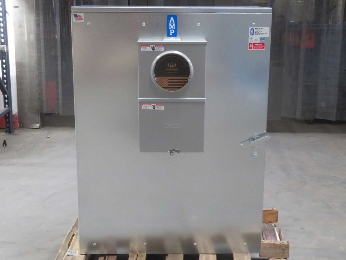 AMP WECT6-3L6 SS LOADCENTER ENCLOSURE - ELECTRICAL ENCLOSURES