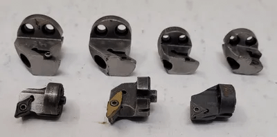SANDVIK COROMANT CUTTING HEAD – SET OF 7 – VARIOUS SIZES TOOLING - MACHINE TOOLING