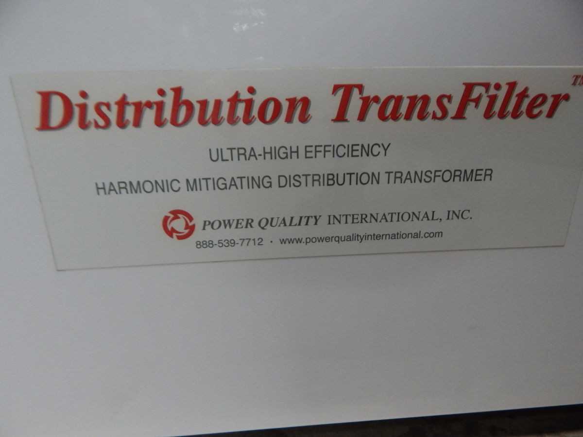 POWER QUALITY INTERNATIONAL DY30-60-045-480:120/208-150-CU-Z1, 45 KVA POWER - DRY TRANSFORMERS