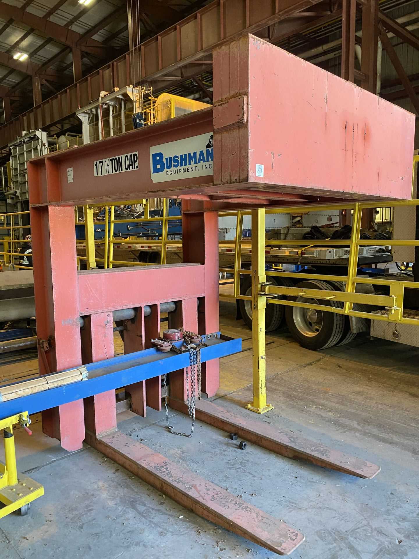 BUSHMAN CRANE FORK LIFTING ATTACHMENT - LIFTING ATTACHMENTS BUSHMAN CRANE FORK LIFTING ATTACHMENT - LIFTING ATTACHMENTS