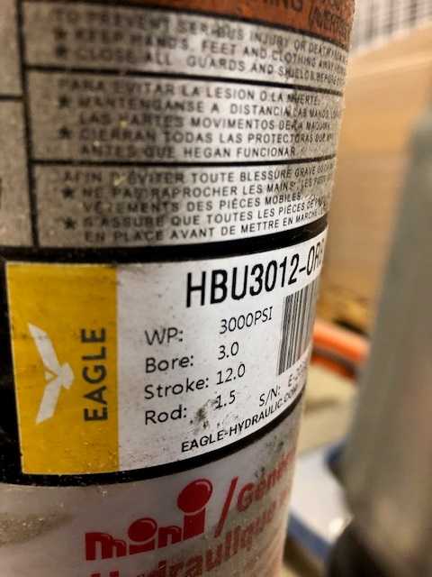 EAGLE HYDRAULIC HBU3012-ORB PALLET POSITIONER - ELECTRIC PALLET JACKS