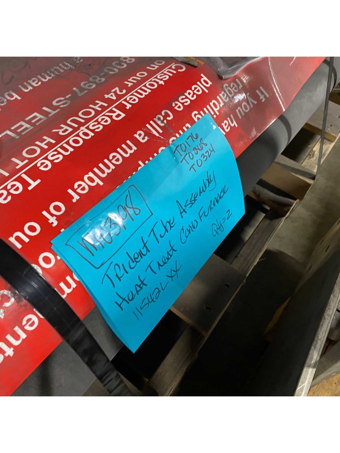 HEATING TUBES FOR COMBUSTION FURNACE - FURNACE PARTS