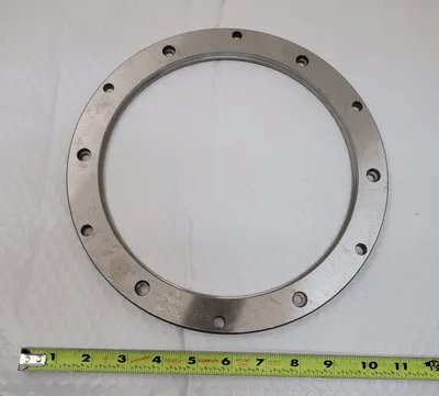 MAZAK RETAINER (11" OD, 8.5" ID, 0.40" THICKNESS) - MACHINE TOOLING