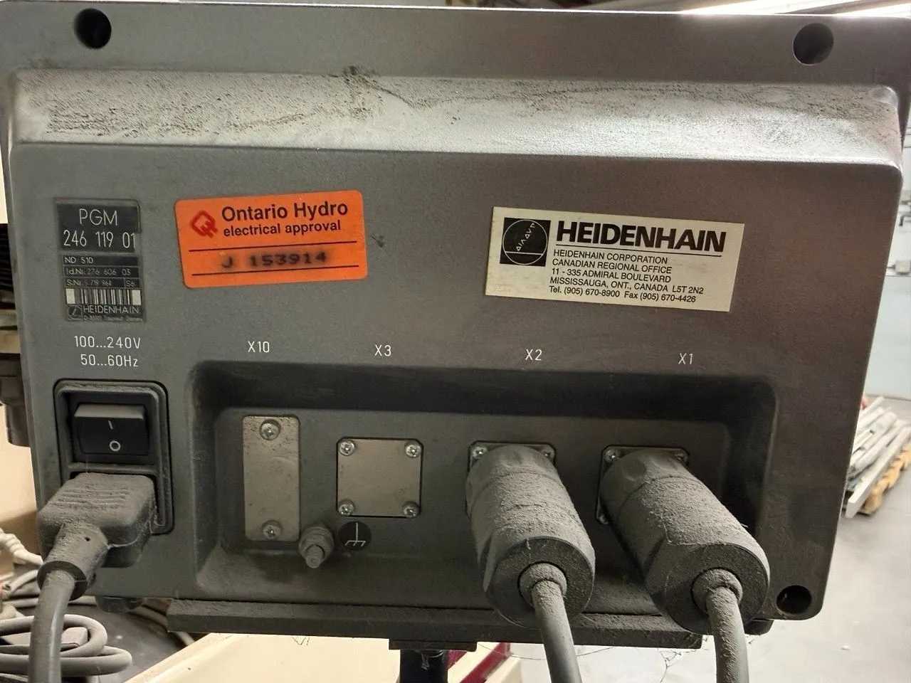 BRIDGEPORT SERIES I VERTICAL KNEE MILL J-HEAD, 1.5HP 460V 3PH, 80-2720RPM - VERTICAL MILLING MACHINES
