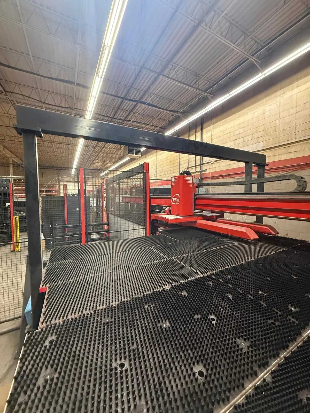 2012 AMADA EMLK3510NT CNC PUNCH/LASER COMBO, 33-TON, 4KW, 58-STATION, LKI ASIII MP 300/40 - METAL CUTTING EQUIPMENT