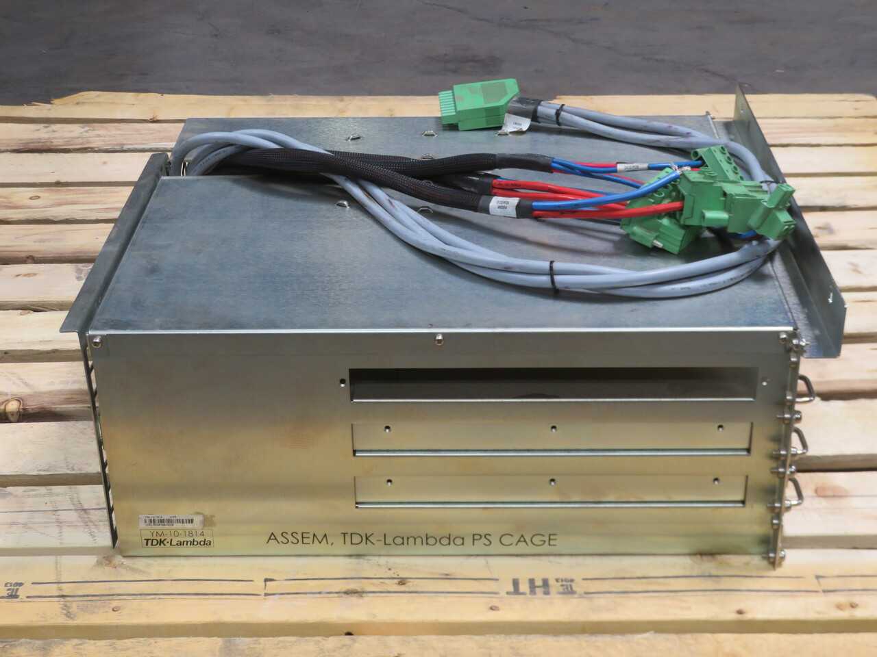 TDK YM-10-1814 OTHER MACHINE CONTROLS, 3-SLOT, 1U RACK, 19 IN WIDTH, 1.72 IN HEIGHT, 13.82 IN DEPTH, ROHS - AUTOMATION & CONTROLS