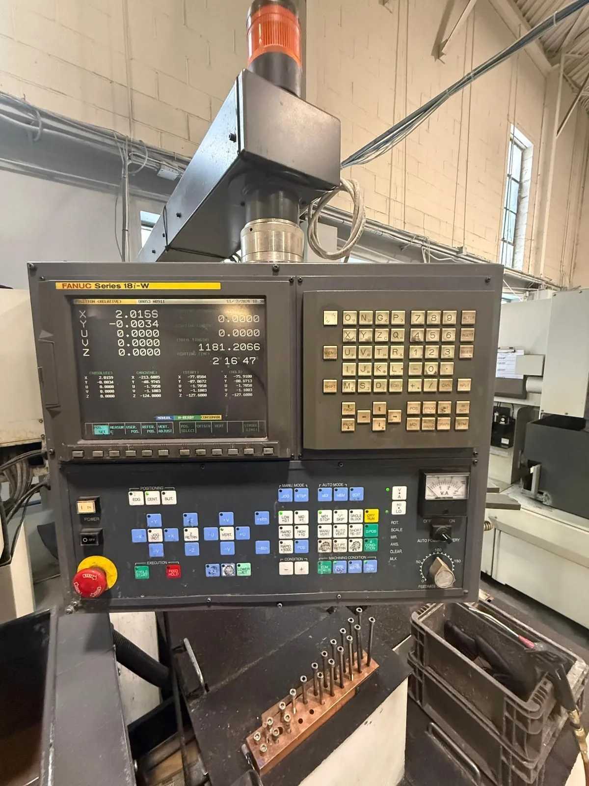 2000 FANUC ROBOCUT ALPHA-0IA CNC WIRE-CUT EDM, 320X220X180MM TRAVEL, 500KG MAX LOAD - WIRE EDM MACHINES