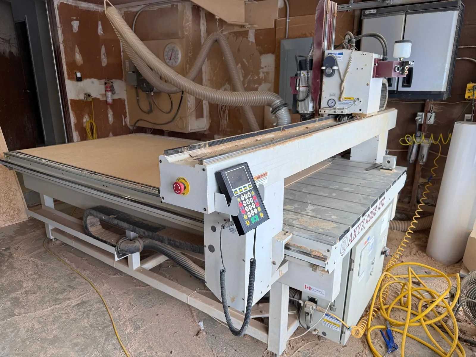 2016 AXYZ 4008 ATC CNC ROUTER 4X8 HSD 10.8HP SPINDLE ISO 30 ATC 220V - CNC ROUTERS