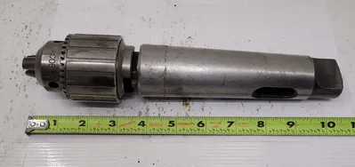 JACOBS 3KD CHUCK, 3 TAPER, 1/8-5/8" / 3-16MM CAP, W/ MFA29 MICRO HEAD FINE ADJUST BORING HEAD - MACHINE TOOLING
