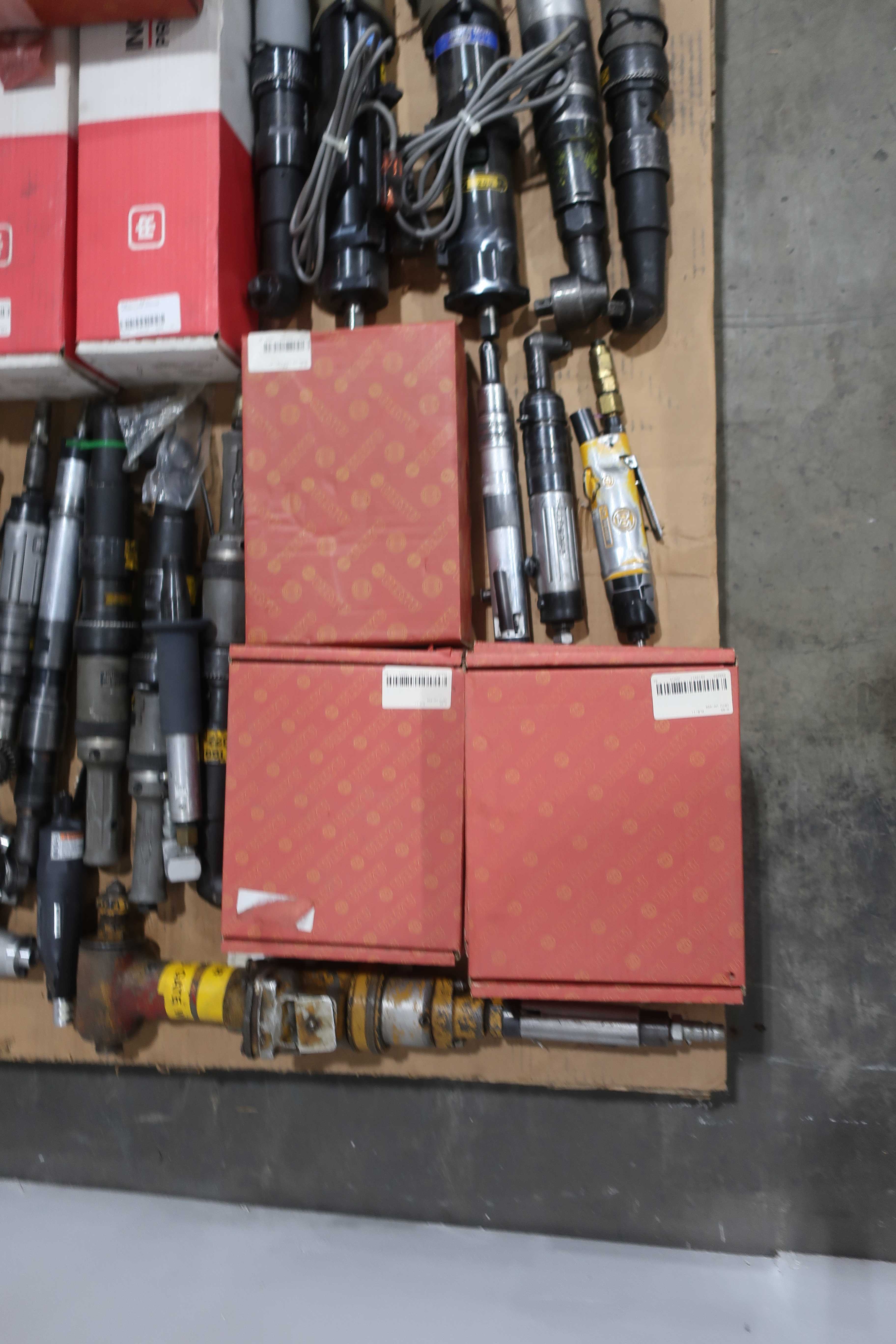 SKU 1734581 - 1 PALLETS OF ASSORTED PNEUMATIC NUTRUNNERS For Sale | Aucto