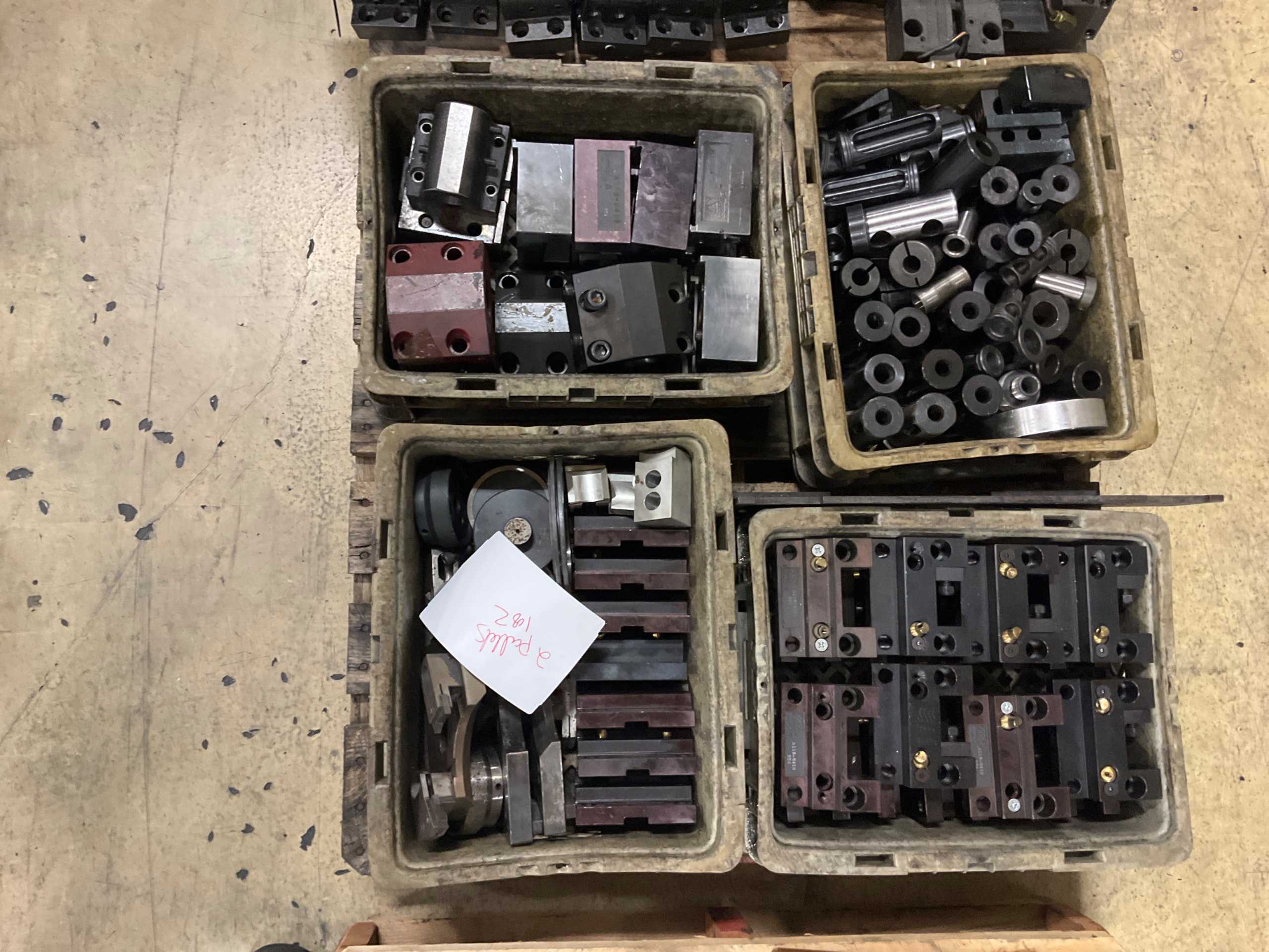 BULK QTY OF PRESS PARTS - PRESS BRAKE TOOLING