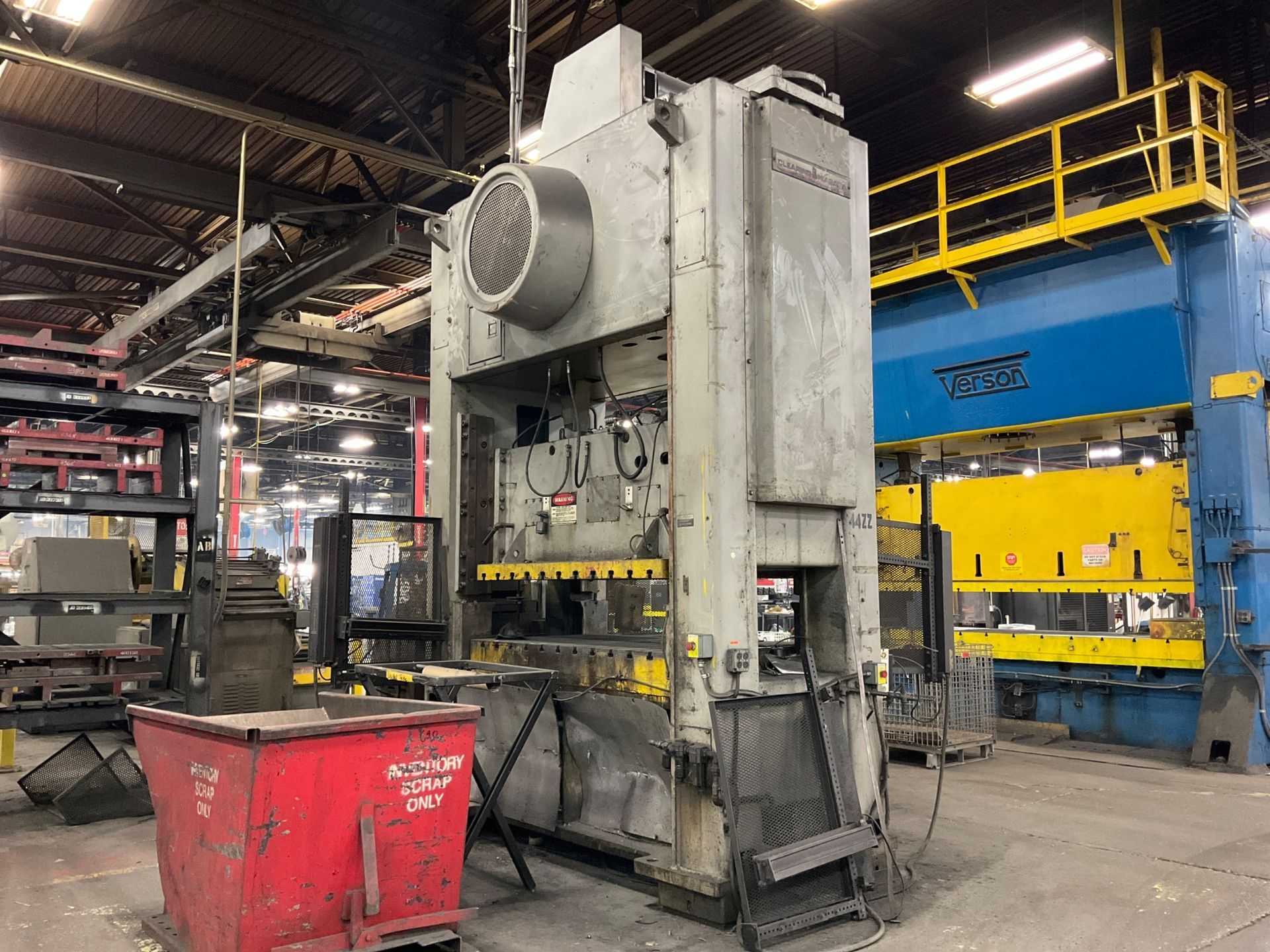 CLEARING NIAGARA SE2-200-72-42 HYDRAULIC PRESS - HYDRAULIC PRESS