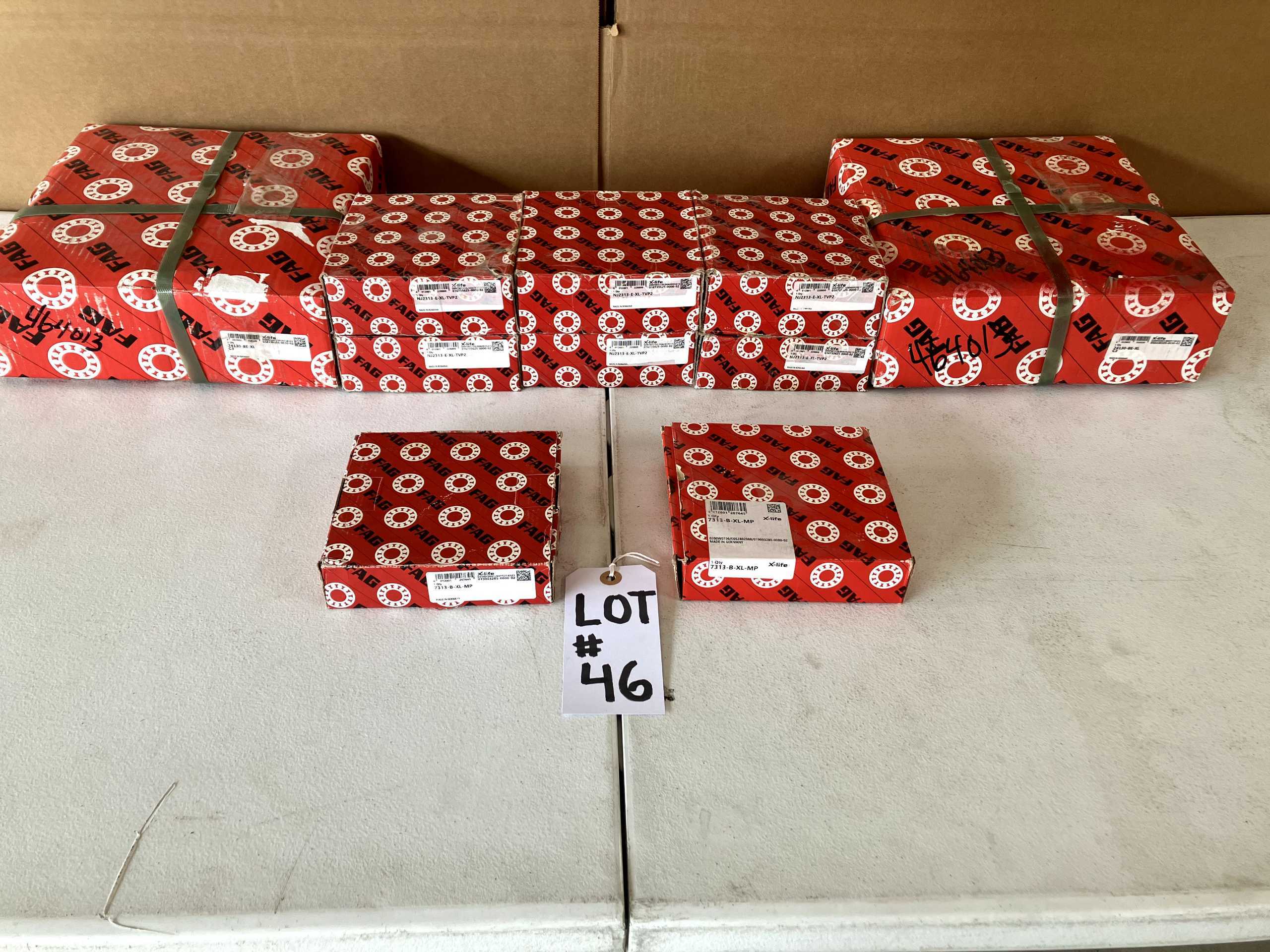 QTY 10: ASSORTED FAG BEARINGS - BEARINGS