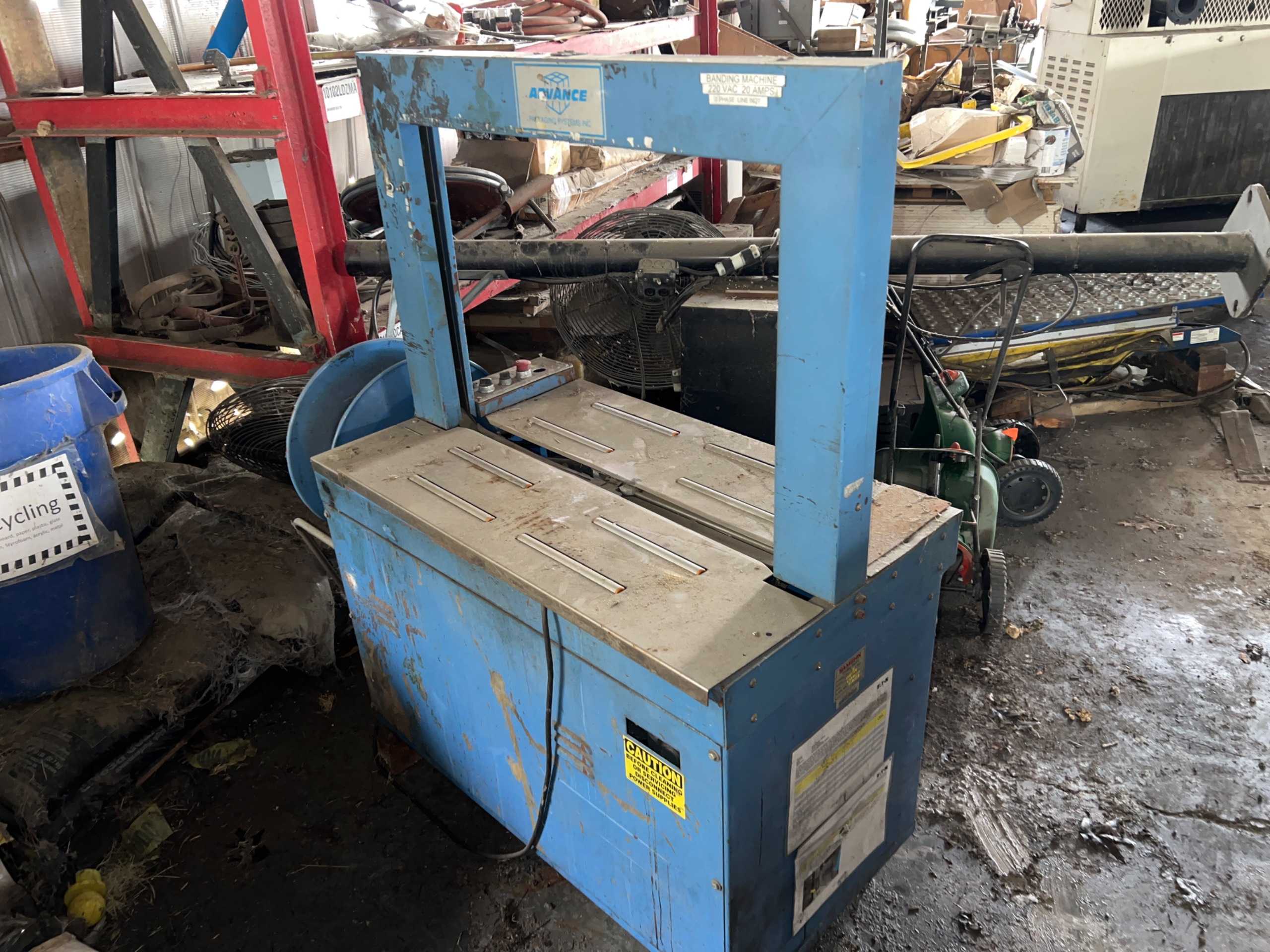 QTY 4: STRAPPING MACHINE - PACKAGING
