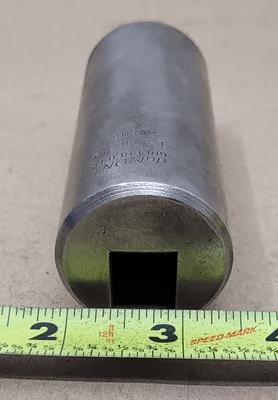 DUMONT KEYSEATER BROACH BUSHING 1-9/16-D OAL 4” OVERALL DIAMETER 1-9/16” STYLE D SLOT 9/16" - MACHINE TOOLING