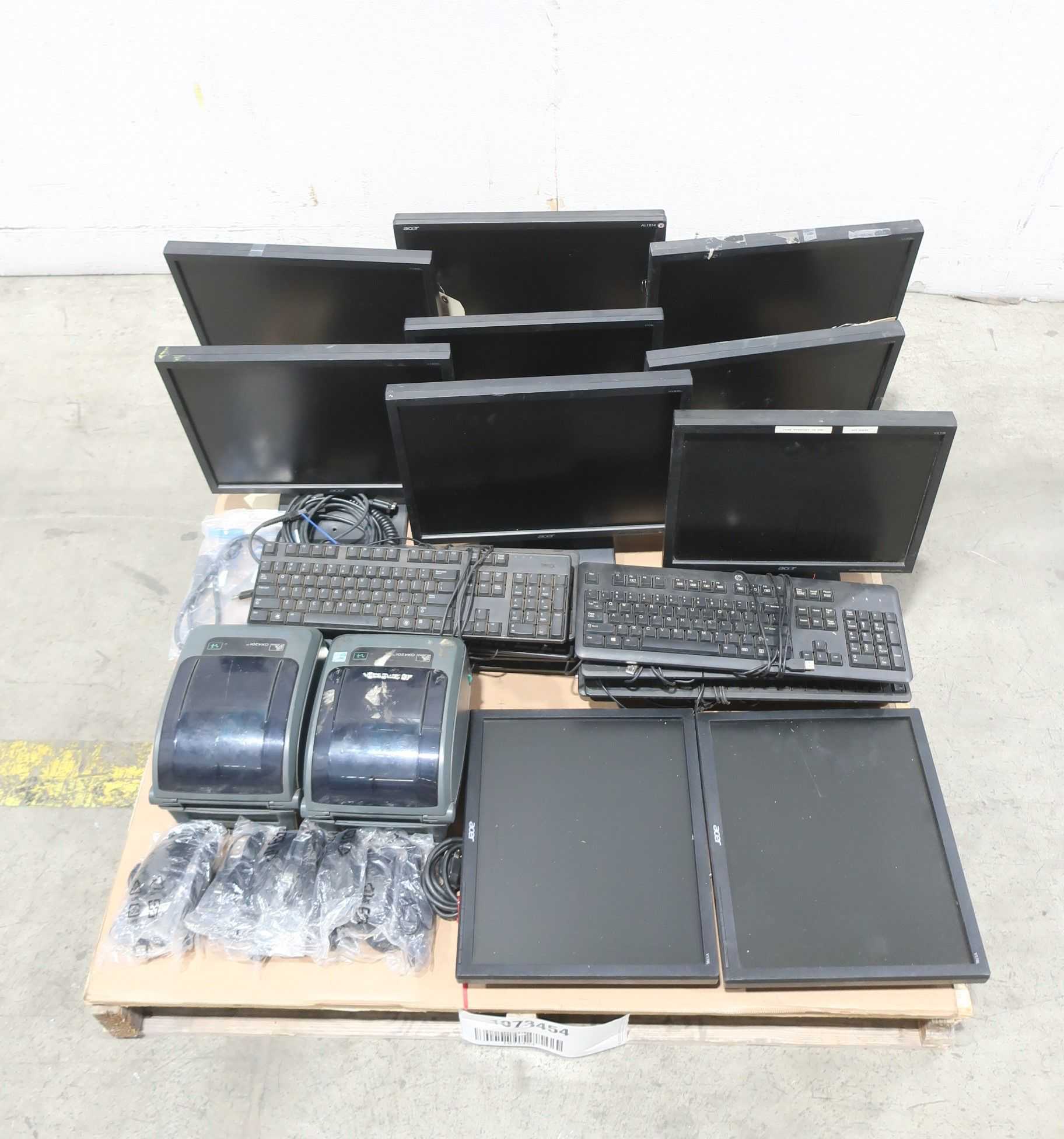 1 PALLET OF ASSORTED OFFICE EQUIPMENT - ELECTRICAL COMPONENTS
