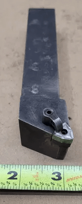 SECO MWLNR-16-3D INDEXABLE TURNING TOOLHOLDER, 95.0 LEAD ANGLE, 1 SHANK WXH, 6.0000 OAL, RH - MACHINE TOOLING