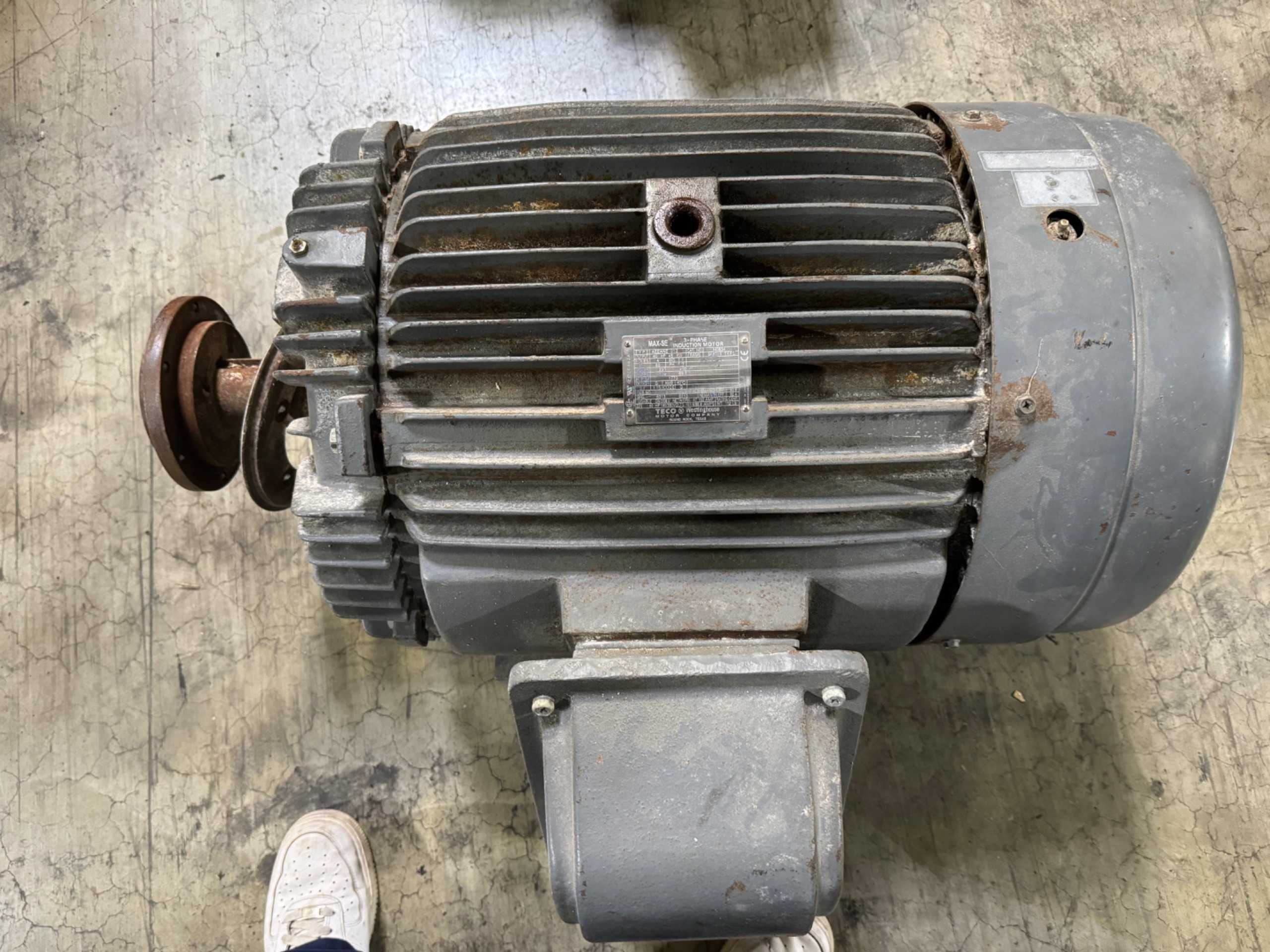 TECO WESTINGHOUSE AEEANE 012 AC MOTOR - AC MOTOR