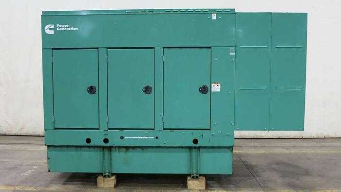 2009 CUMMINS DSHAD QSL9-G2 NR3 DIESEL GENERATOR EPA TIER 3 230 KW - STANDBY POWER GENERATOR