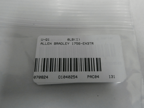 SKU 1040254 - ALLEN BRADLEY 1756-EN3TR CONTROLLOGIX ETHERNET MOTION MODULE SER B - PLC MODULES