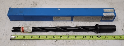 ALLIED MACHINE & ENGINEERING 25010H-100F #1 T-A EXT HOLDER FLANGED SHANK REPLACEABLE DRILL BODY - MACHINE TOOLING