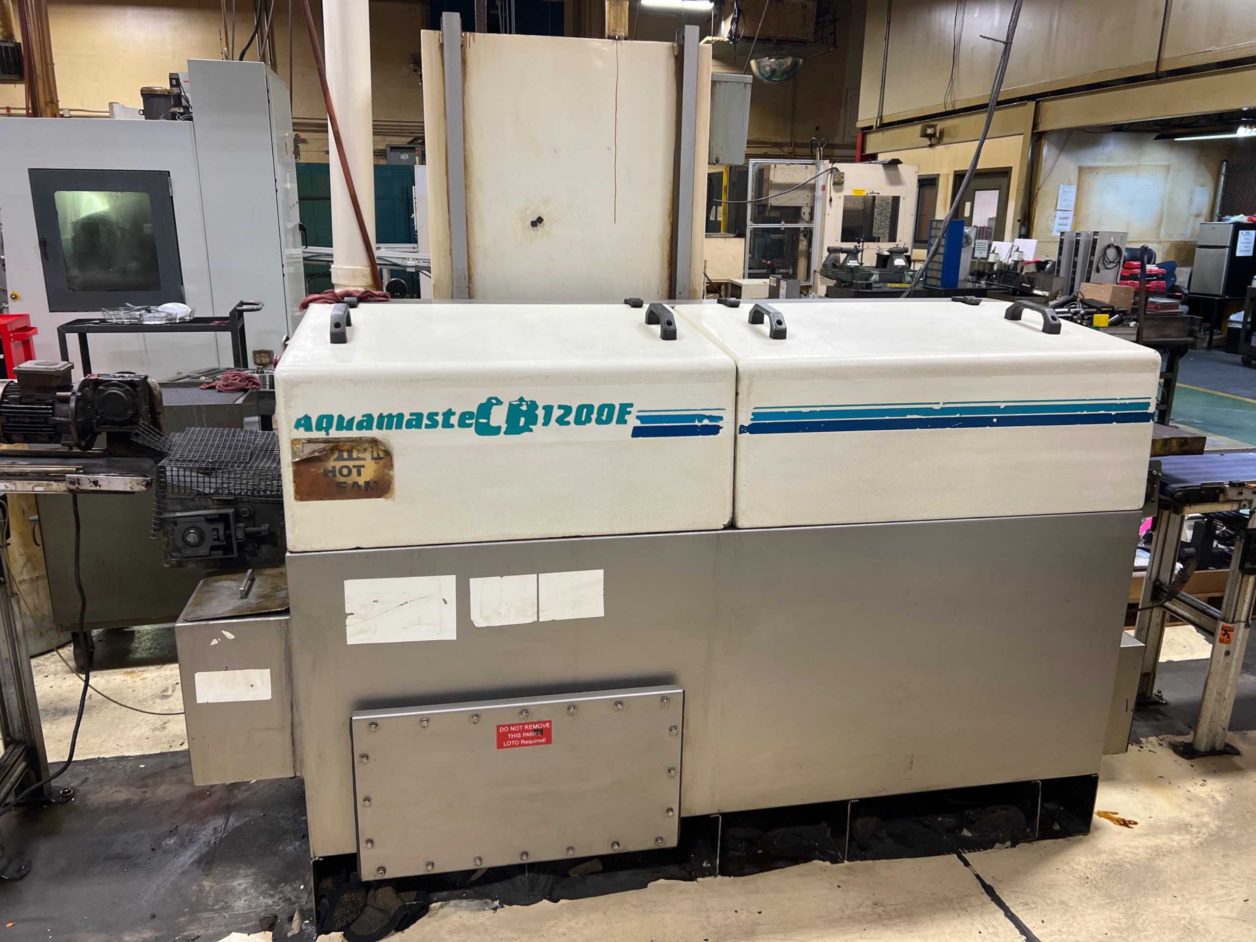 ALLIANCE MANUFACTURING AQUAMASTER CB-1200E PARTS WASHING MACHINE - PARTS WASHERS