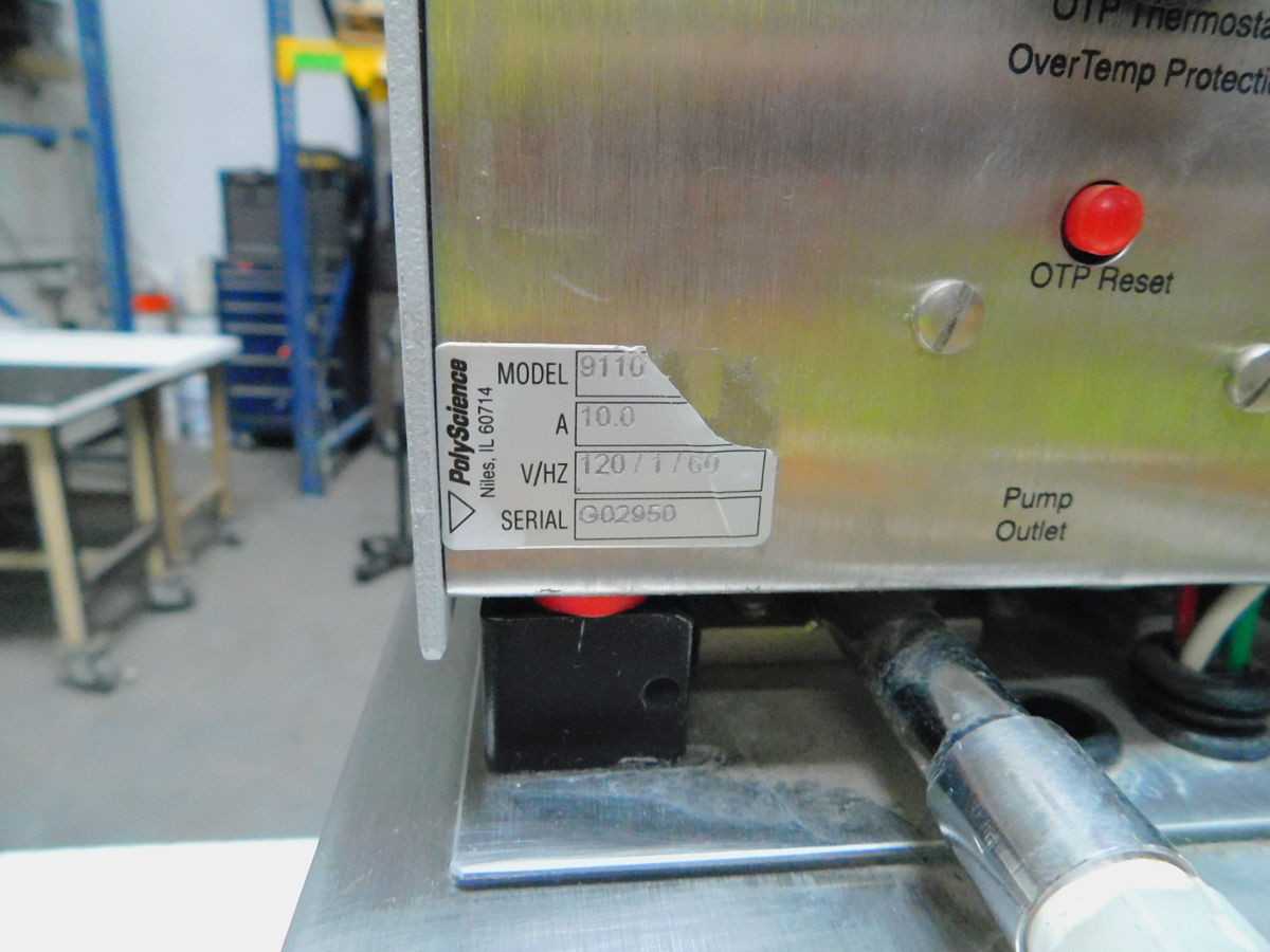 POLYSCIENCE 9110 HEATING/COOLING CIRCULATING WATER BATH - LAB & SCIENTIFIC