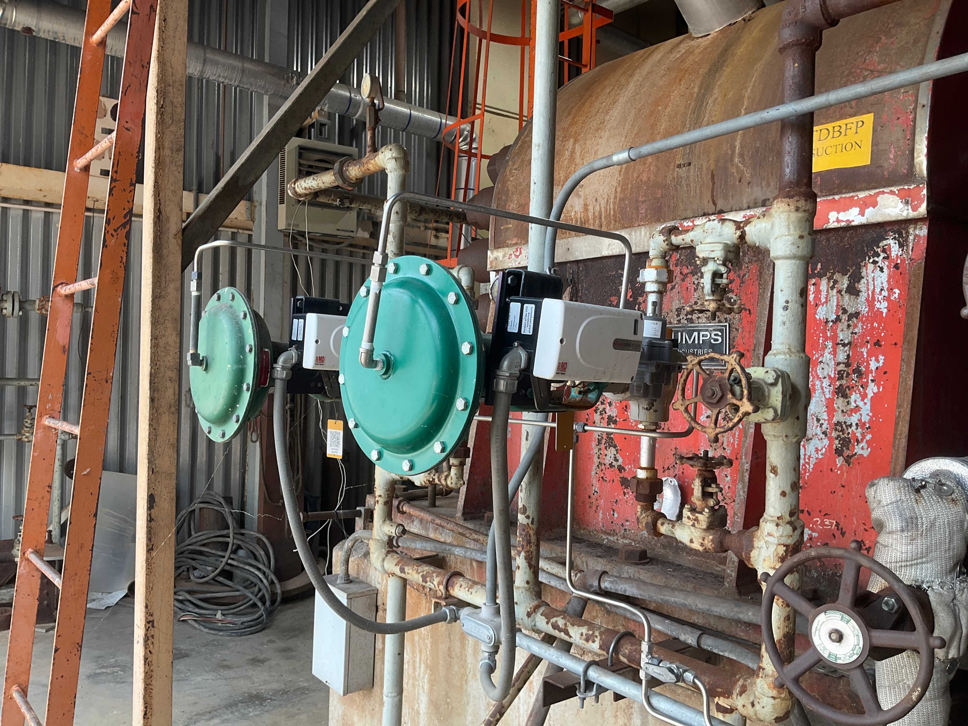 QTY 2: VALVE & ACTUATOR ASSEMBLY - VALVE & ACTUATOR ASSEMBLY QTY 2: VALVE & ACTUATOR ASSEMBLY - VALVE & ACTUATOR ASSEMBLY