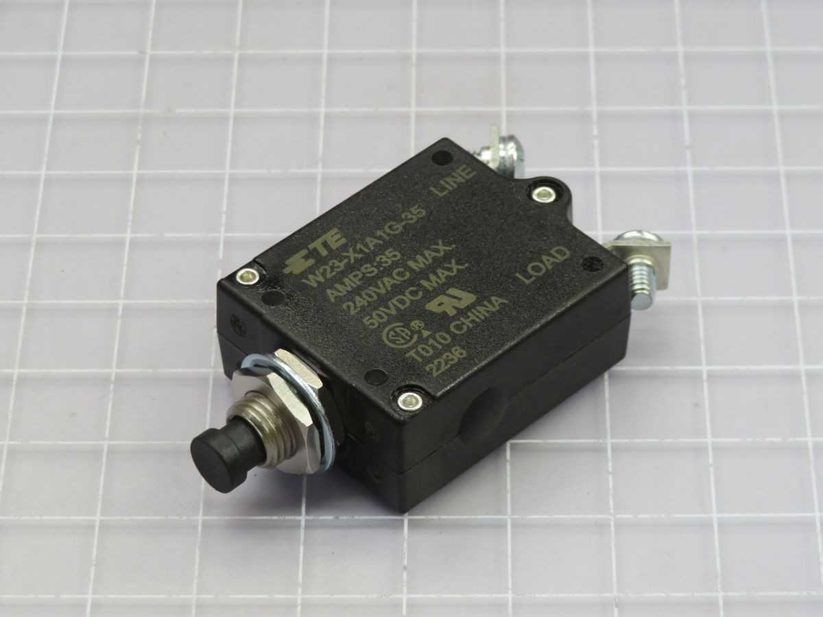 BULK QTY OF TE CONNECTIVITY W23-X1A1G-35 CIRCUIT BREAKERS - CIRCUIT BREAKERS
