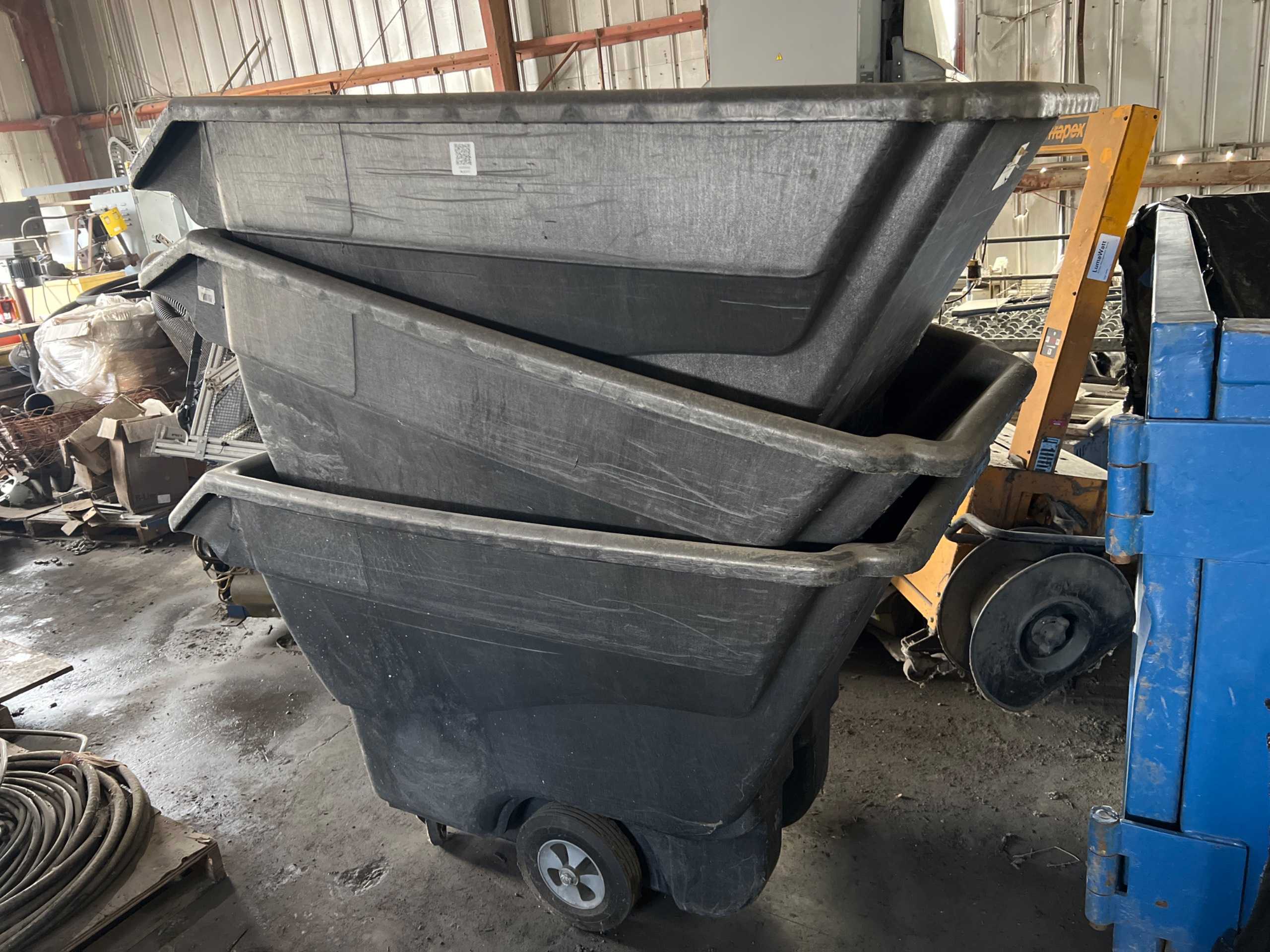 QTY 8: TILT TRUCK - UTILITY CART