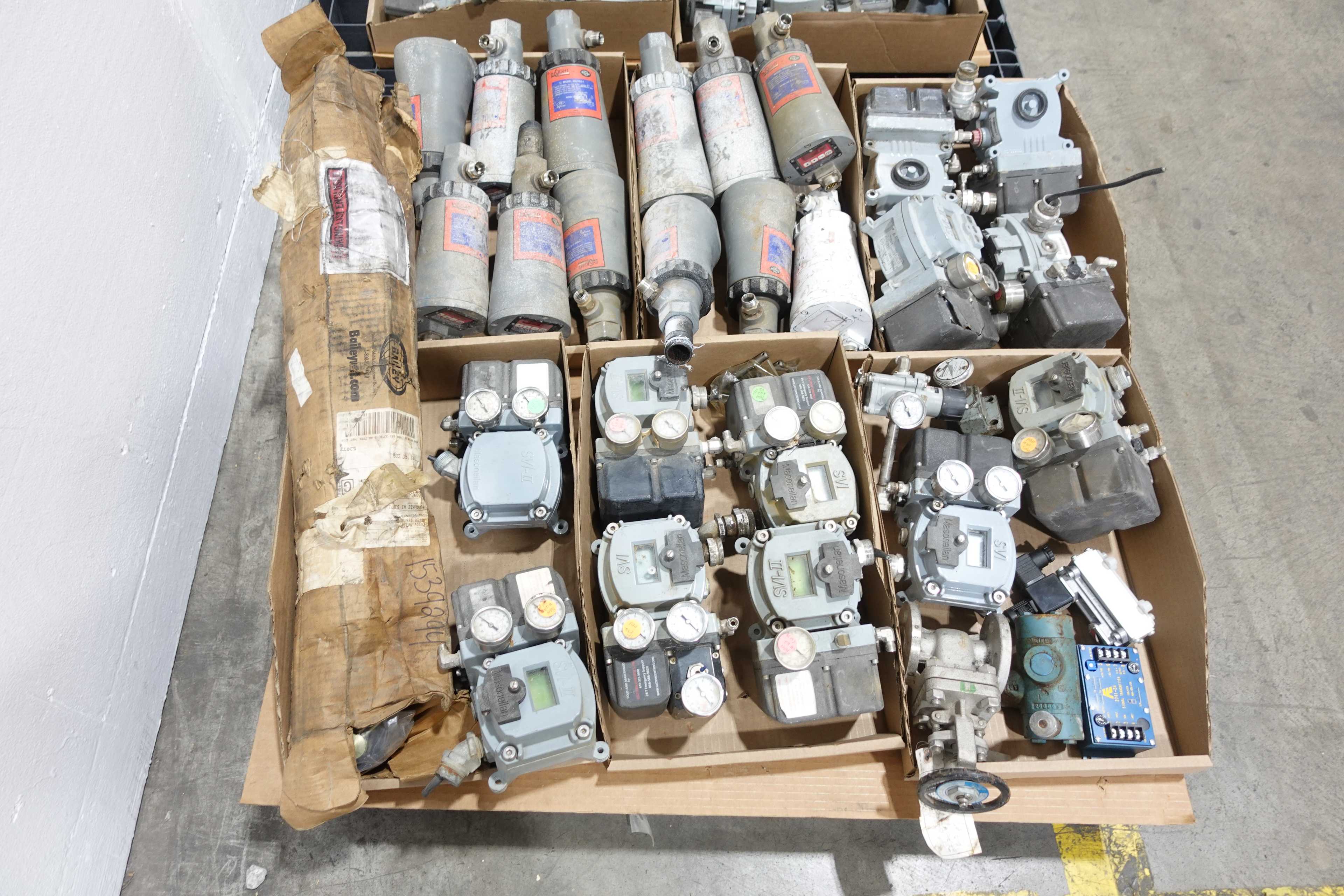 2 PALLETS OF ASSORTED INSTRUMENTATION - INSTRUMENTATION