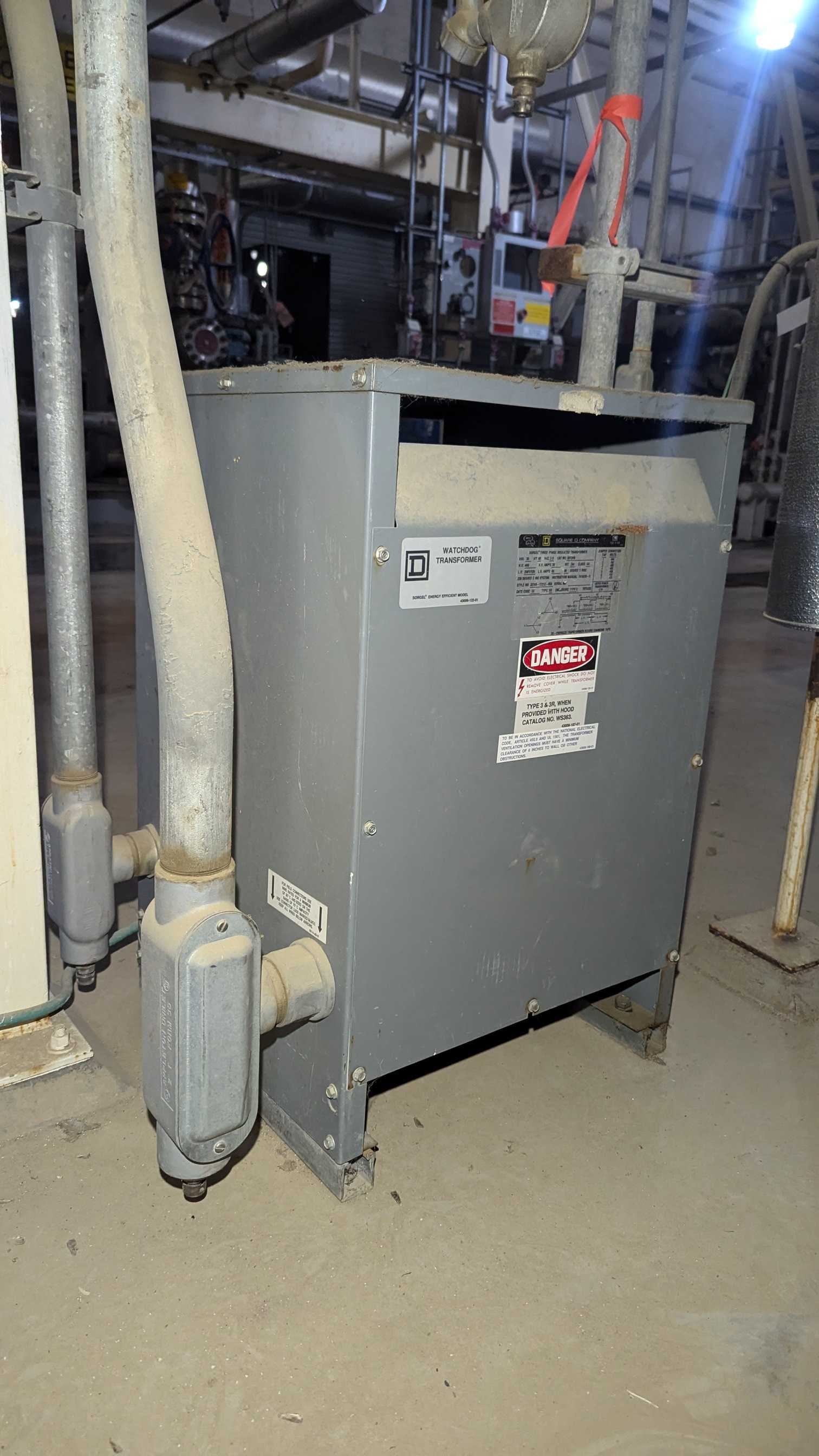 SQUARE D 30T3HB 30 KVA POWER TRANSFORMER - POWER TRANSFORMERS