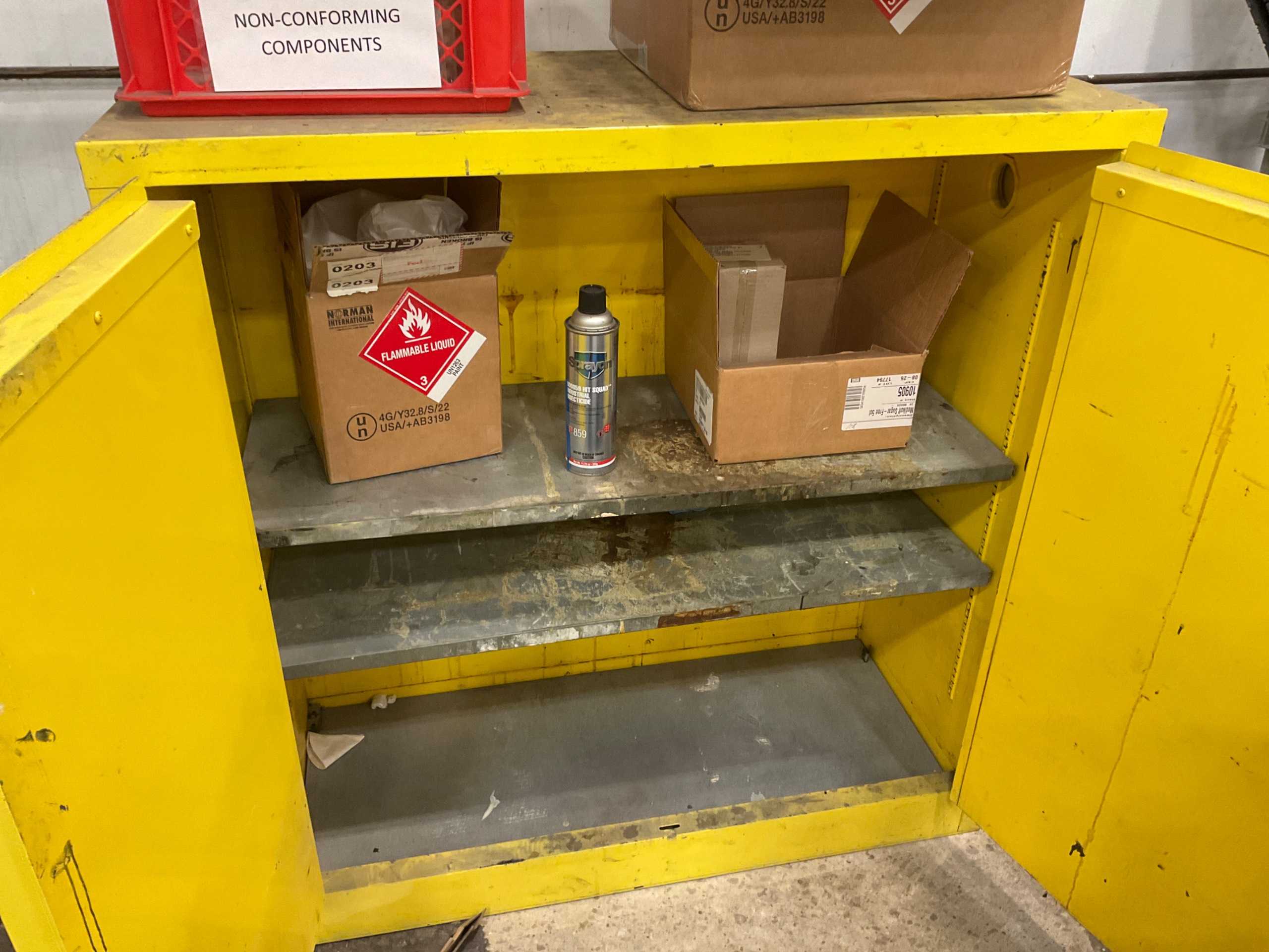 FLAME PROOF STORAGE CABINET - FLAME PROOF STORAGE CABINET