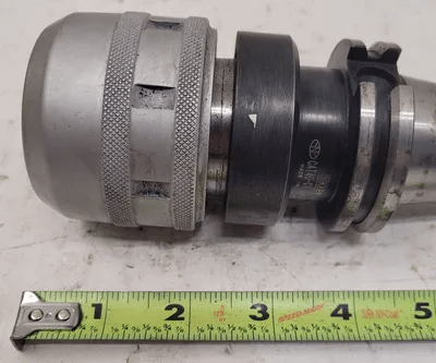 NIKKEN CAT40-C1 1/4SL-105U MILLING CHUCK, CAT40 TAPER, 1-1/4 IN HOLE DIAMETER, THROUGH COOLANT - MACHINE TOOLING